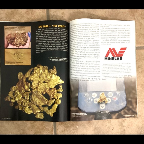 Gold Prospector magazines of Jan./Feb., March / April, & May/June 2016 issues - Picture 14 of 16
